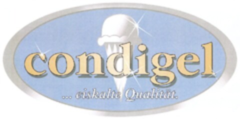 condigel ... eiskalte Qualität Logo (DPMA, 03.11.2008)