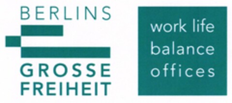 BERLINS GROSSE FREIHEIT work life balance offices Logo (DPMA, 08/31/2009)