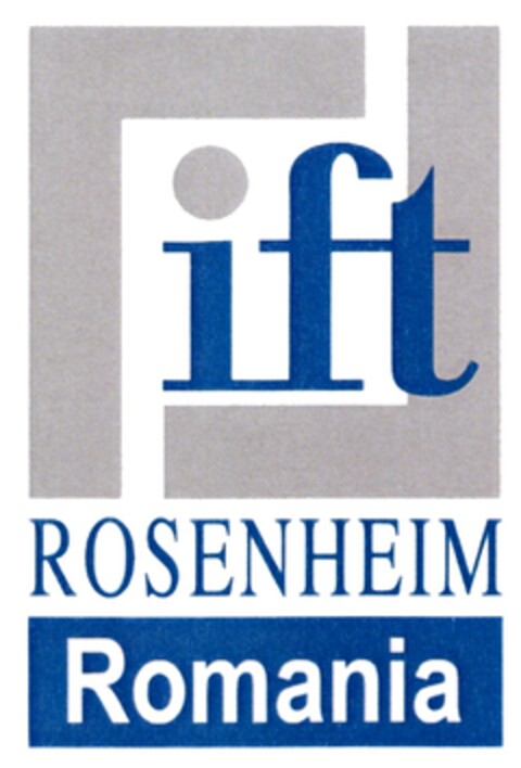 ift ROSENHEIM Romania Logo (DPMA, 11.03.2010)