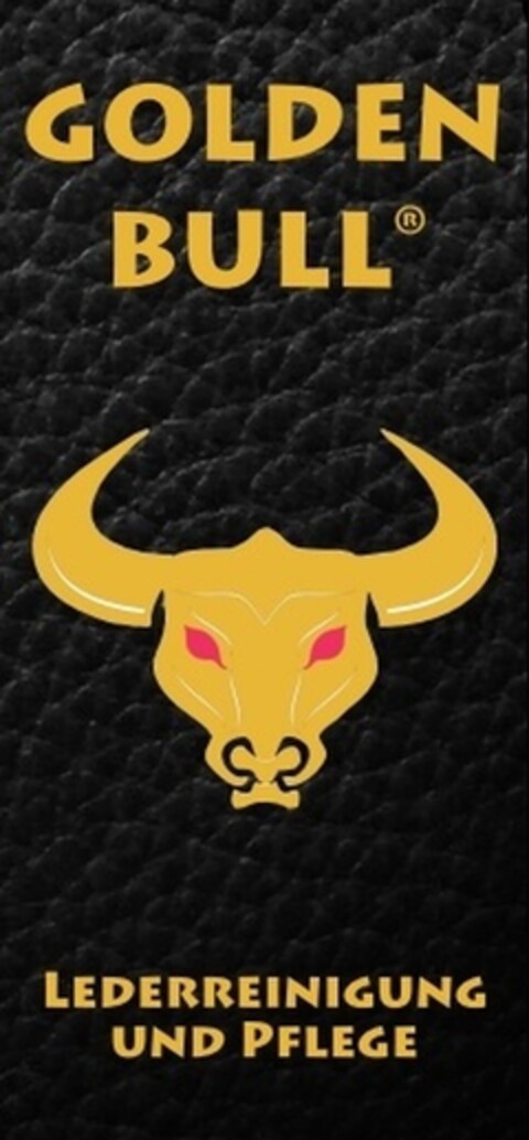 GOLDEN BULL LEDERREINIGUNG UND PFLEGE Logo (DPMA, 18.07.2012)