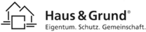 Haus & Grund Eigentum. Schutz. Gemeinschaft. Logo (DPMA, 05/10/2014)