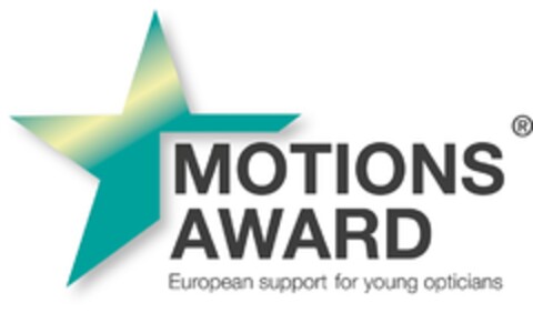 MOTIONS AWARD European support for young opticians Logo (DPMA, 30.11.2015)