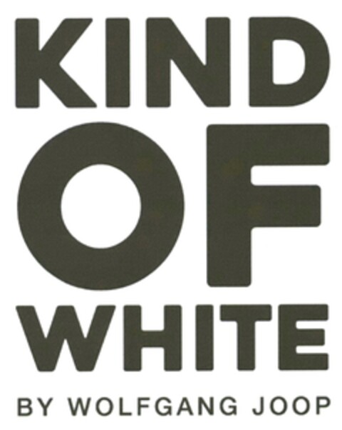 KIND OF WHITE BY WOLFGANG JOOP Logo (DPMA, 29.10.2016)