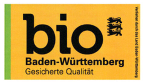 bio Baden-Württemberg Gesicherte Qualität Logo (DPMA, 07.12.2018)