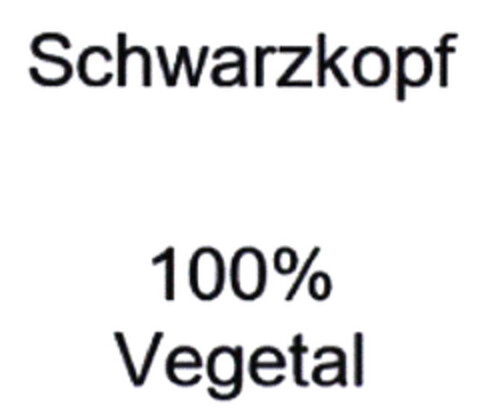 Schwarzkopf 100% Vegetal Logo (DPMA, 31.05.2019)