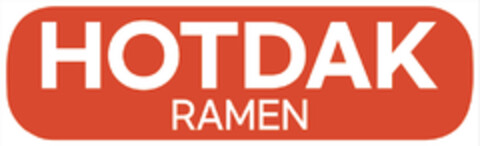 HOTDAK RAMEN Logo (DPMA, 22.07.2024)