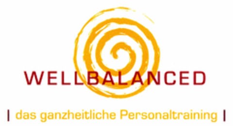 WELLBALANCED das ganzheitliche Personaltraining Logo (DPMA, 10/02/2002)