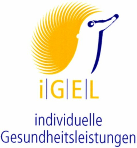 iGEL individuelle Gesundheitsleistungen Logo (DPMA, 07/23/2003)