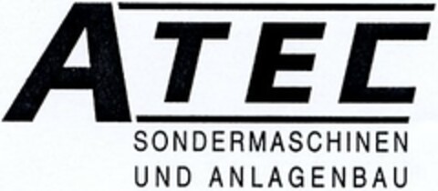 ATEC SONDERMASCHINEN UND ANLAGENBAU Logo (DPMA, 12.08.2003)