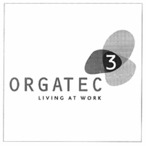 ORGATEC LIVING AT WORK Logo (DPMA, 16.03.2004)