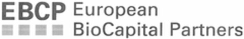 EBCP European BioCapital Partners Logo (DPMA, 08.07.2004)