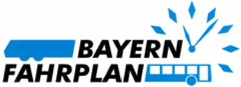 BAYERN FAHRPLAN Logo (DPMA, 16.09.2004)