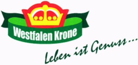 Westfalen Krone Leben ist Genuss... Logo (DPMA, 21.01.2005)