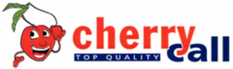 cherry call TOP QUALITY Logo (DPMA, 15.06.2005)