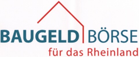 BAUGELD BÖRSE für das Rheinland Logo (DPMA, 10.08.2005)