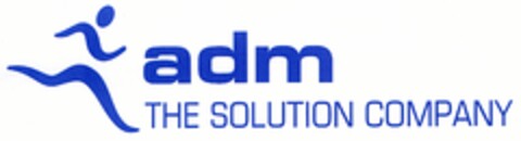 adm THE SOLUTION COMPANY Logo (DPMA, 10/04/2005)