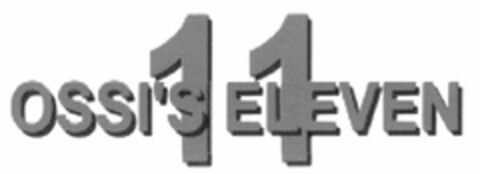 OSSI'S ELEVEN Logo (DPMA, 04.11.2005)