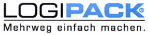 LOGIPACK Mehrweg einfach machen. Logo (DPMA, 08.03.2006)