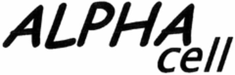 ALPHA cell Logo (DPMA, 18.08.2006)