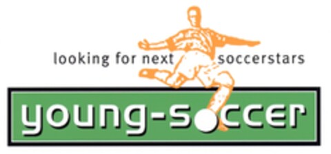 looking for next soccerstars young-soccer Logo (DPMA, 21.03.2007)