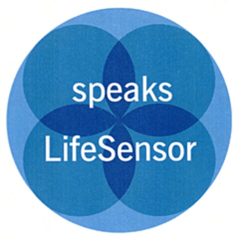 speaks LifeSensor Logo (DPMA, 13.04.2007)