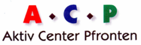 A·C·P  Aktiv Center Pfronten Logo (DPMA, 10/06/1997)