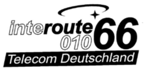 interoute 010 66 Telecom Deutschland Logo (DPMA, 12/10/1997)