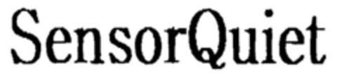 SensorQuiet Logo (DPMA, 25.02.1998)