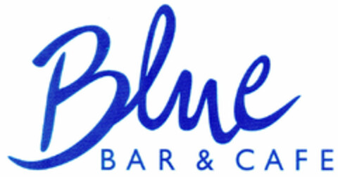Blue BAR & CAFE Logo (DPMA, 23.12.1998)