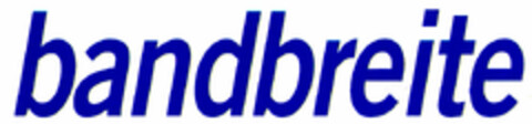 bandbreite Logo (DPMA, 12/01/1999)