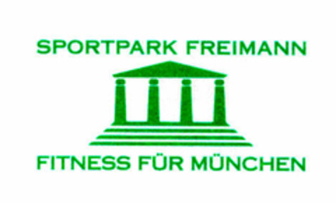 SPORTPARK FREIMANN FITNESS FÜR München Logo (DPMA, 29.12.1999)