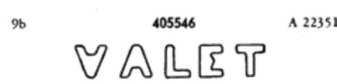 VALET Logo (DPMA, 31.01.1929)