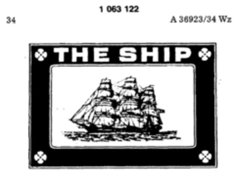 THE SHIP Logo (DPMA, 12.04.1983)