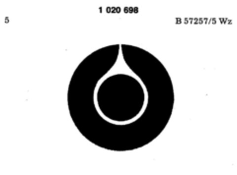 1020698 Logo (DPMA, 25.11.1976)