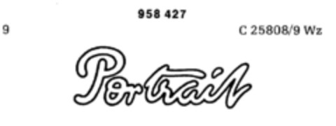 Portrait Logo (DPMA, 04.09.1976)