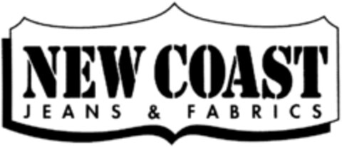 NEW COAST JEANS&FABRICS Logo (DPMA, 03.08.1991)