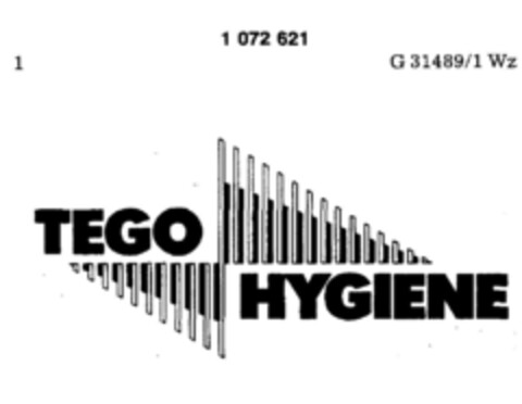 TEGO HYGIENE Logo (DPMA, 11.07.1984)