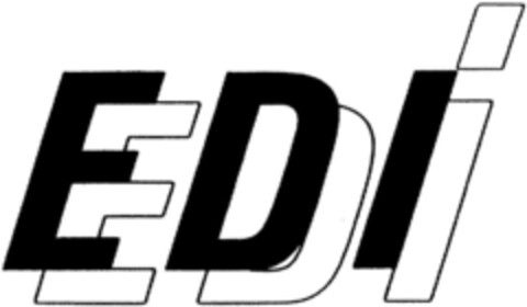 EDI Logo (DPMA, 21.04.1990)