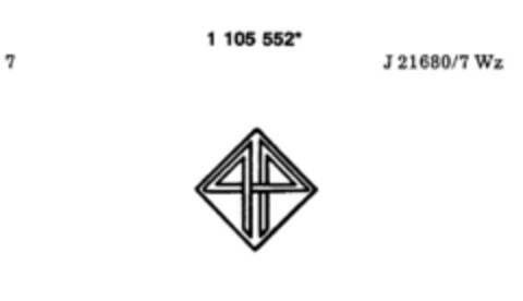 1105552 Logo (DPMA, 10.02.1987)