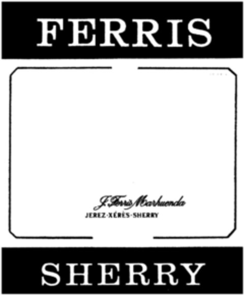 FERRIS SHERRY Logo (DPMA, 15.09.1992)