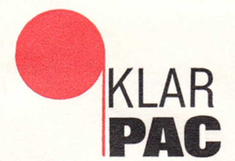 KLAR PAC Logo (DPMA, 03/25/1969)