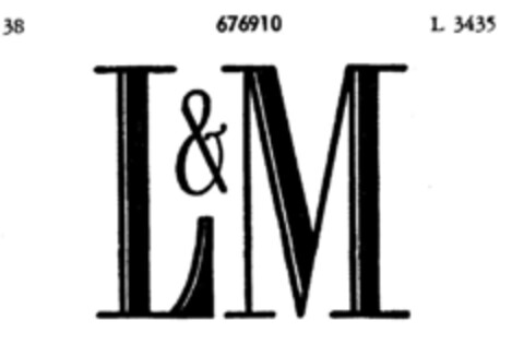 L&M Logo (DPMA, 26.11.1953)