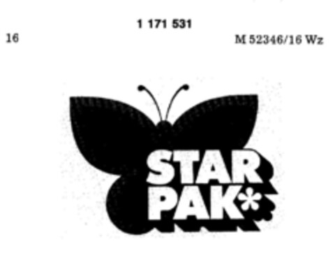 STAR PAK Logo (DPMA, 09.12.1982)