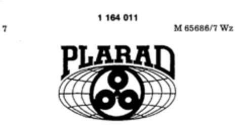 PLARAD Logo (DPMA, 08/26/1989)