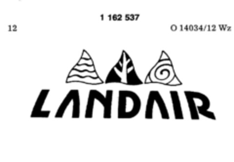 LANDAIR Logo (DPMA, 15.09.1989)