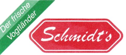 Schmidt's Der frische Vogtländer Logo (DPMA, 12/08/1992)