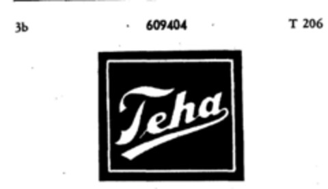 Teha Logo (DPMA, 26.01.1950)