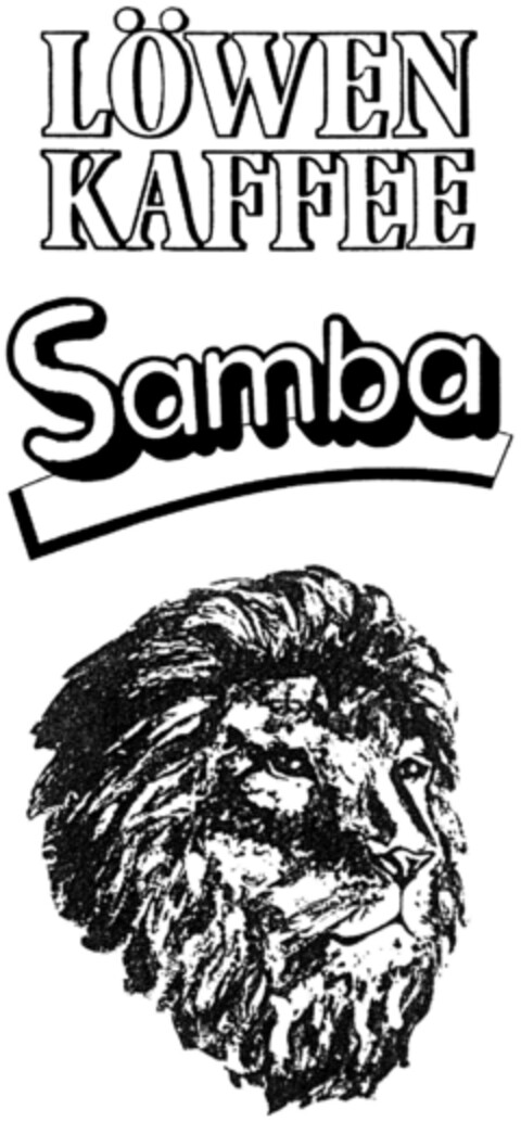 LÖWENKAFFEE Samba Logo (DPMA, 10/18/1991)