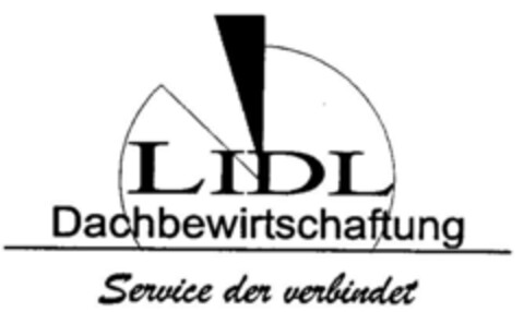 LIDL Dachbewirtschaftung Service der verbindet Logo (DPMA, 22.02.2001)