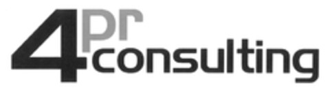4PR consulting Logo (DPMA, 02.09.2008)